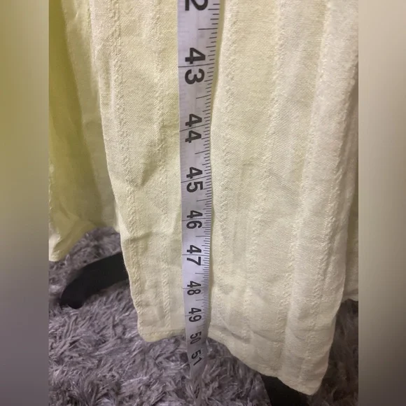 American Eagle Outfitters Yellow Long Sleeve Dress - Picture 3 of 12